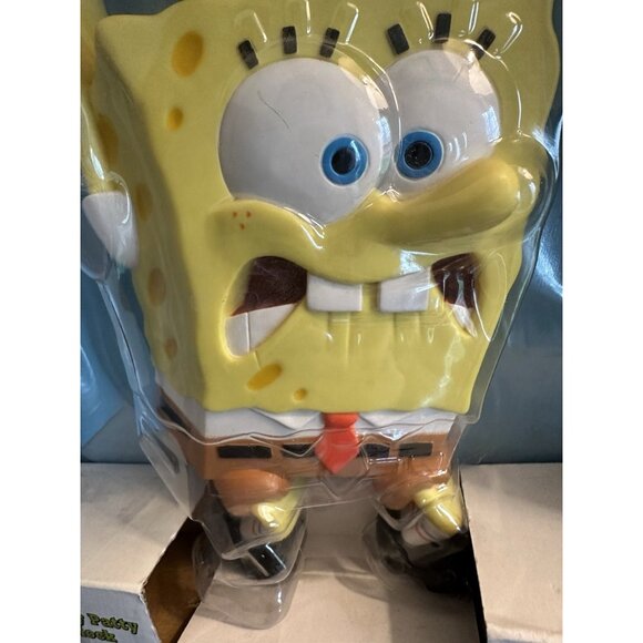 Sponge Bob 2004 Molded Wall Clock Krabby Patty‎ Nickelodeon NEW Open Box Vintage - Picture 9 of 9
